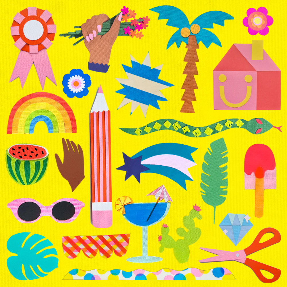 Free Collage Graphics For Your Next Adobe Project