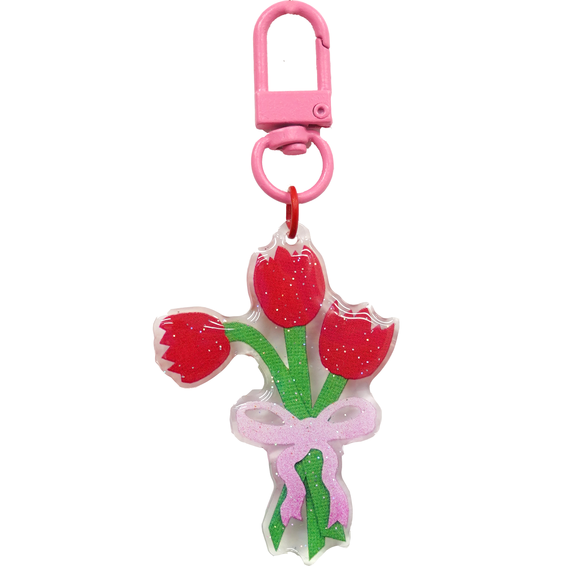 Tulips Keyring