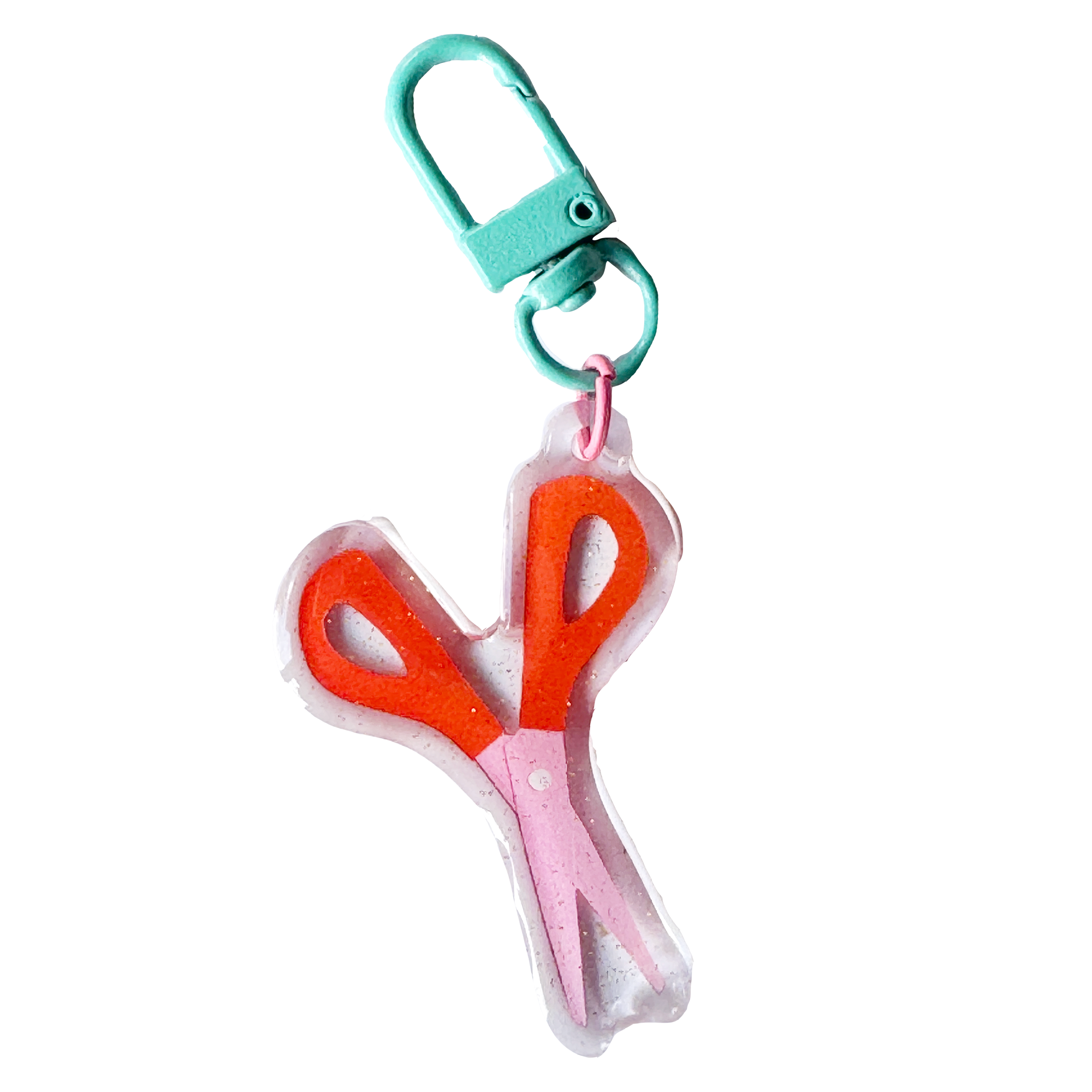 Scissors Keyring